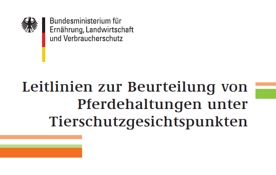 Leitlinien zur Beurteilung von Pferdehaltungen unter Tierschutzgesichtspunkten – 3. Bauausführung und Maße
