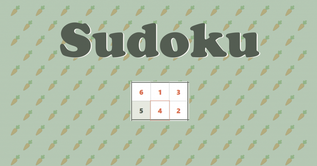 Mini-Sudoku 6x6