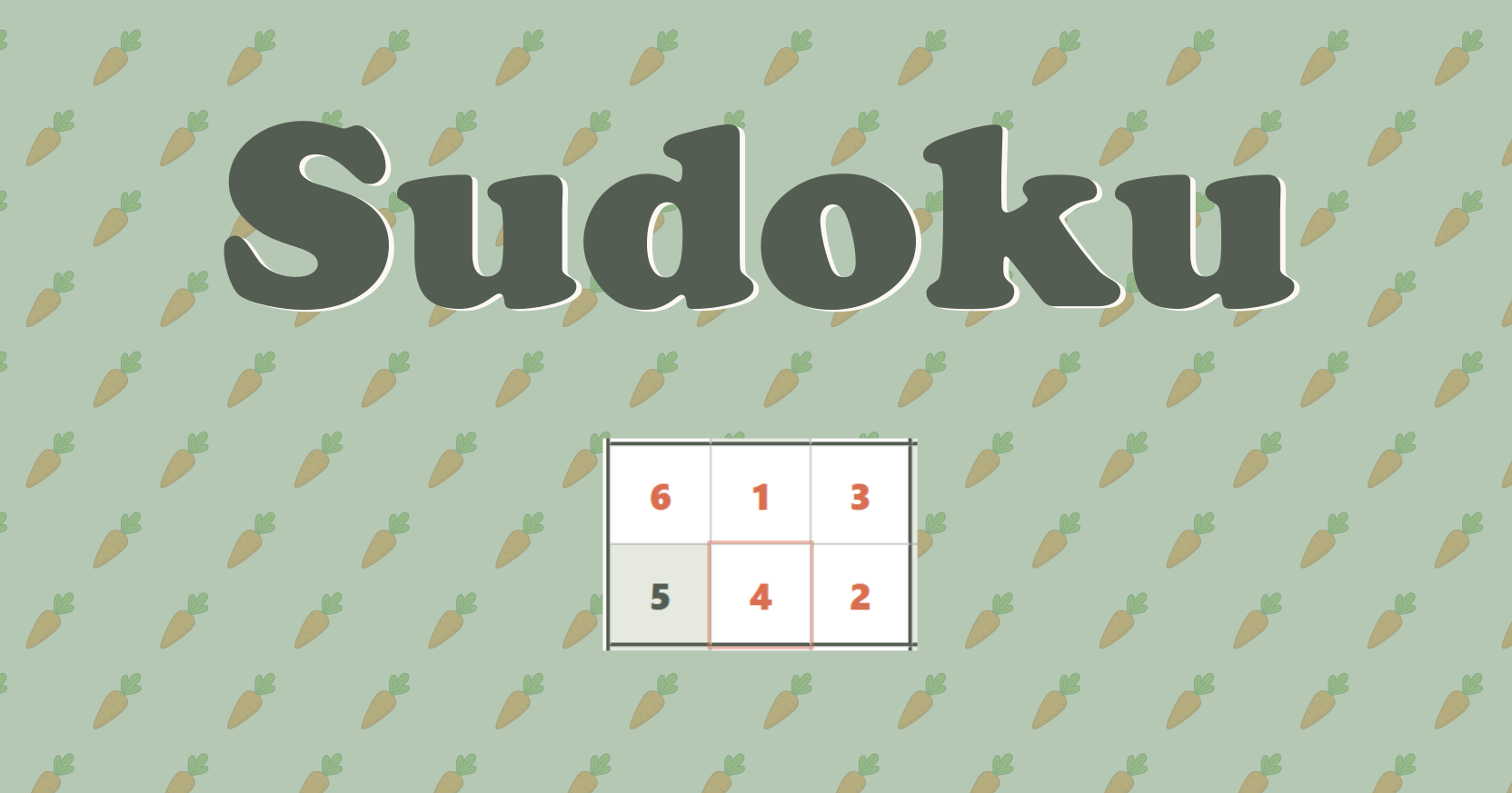 Mini-Sudoku 6x6