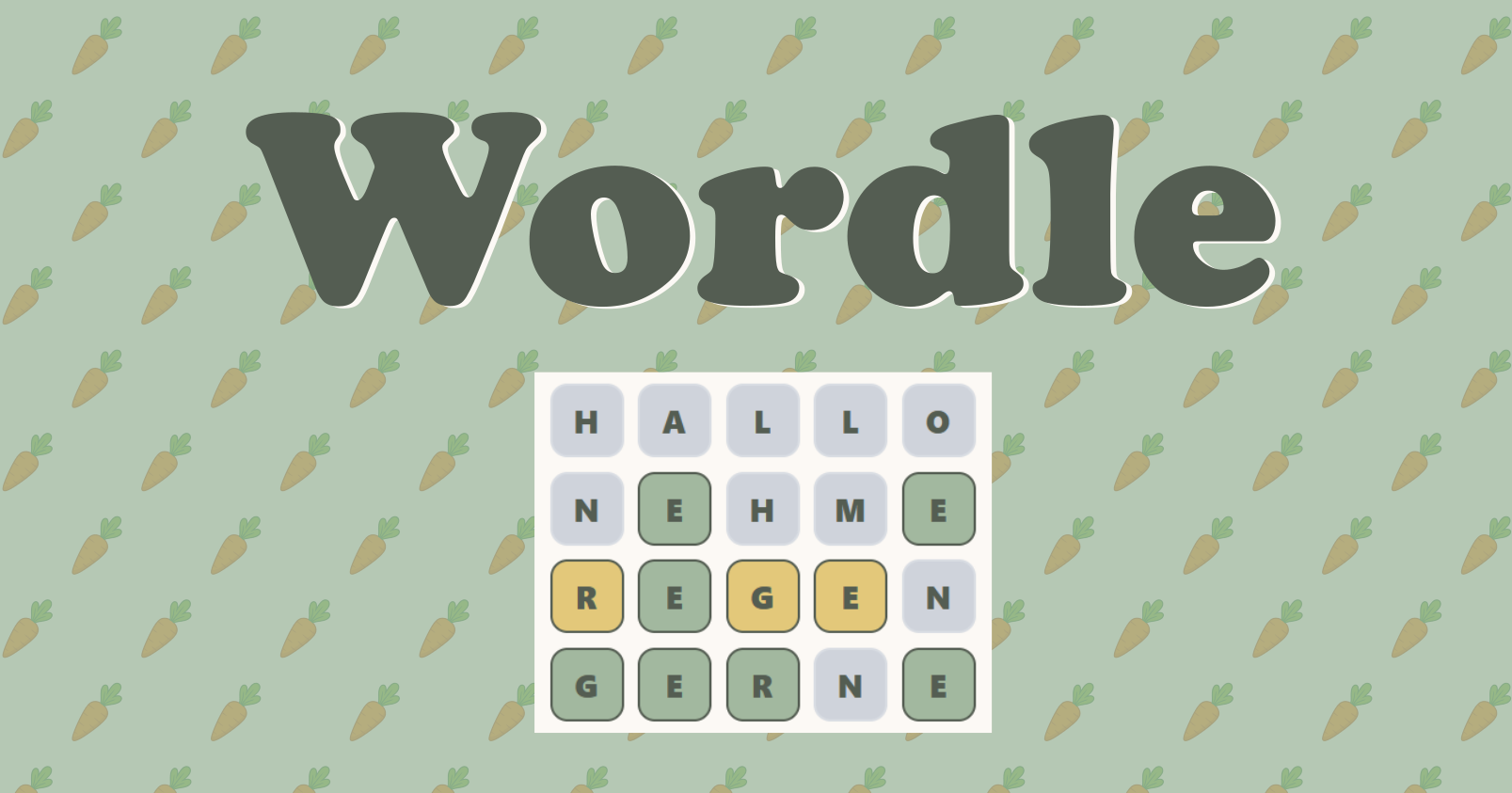 Wordle - online, kostenlos und für klein und groß